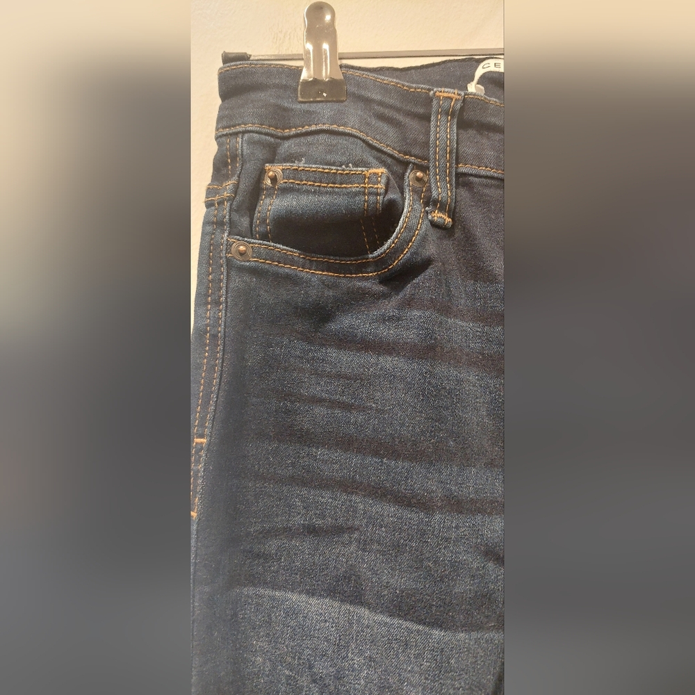 Celebrity Pink Midnight Blue Distressed Skinny Jeans - Picture 4 of 10